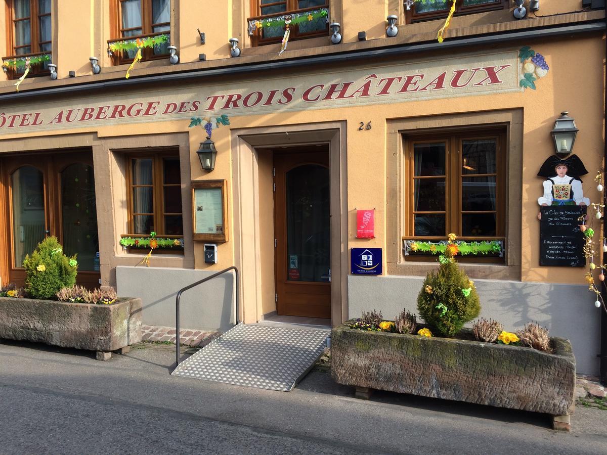 Auberge Des Trois Chateaux Eguisheim Exterior photo