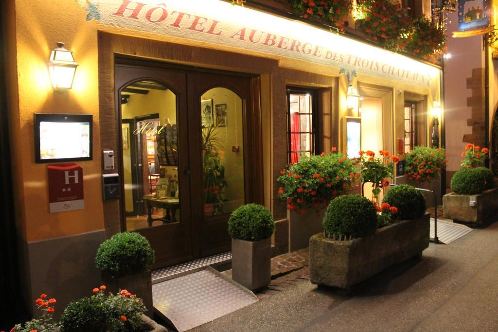 Auberge Des Trois Chateaux Eguisheim Exterior photo